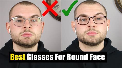 eyeglasses for round face male.